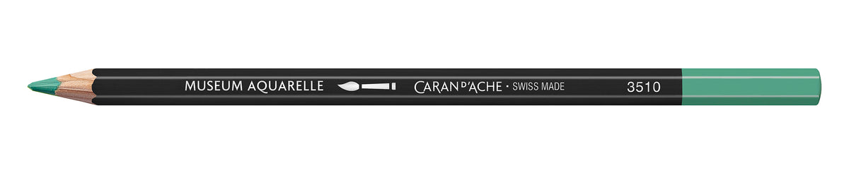 Caran d'Ache Museum Aquarelle Artist Watersoluble Pencil 182 Cobalt Green