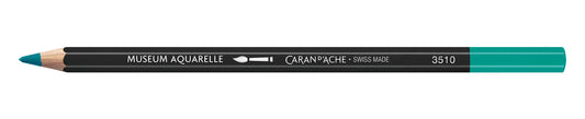 Caran d'Ache Museum Aquarelle Artist Watersoluble Pencil 214 Beryl Green