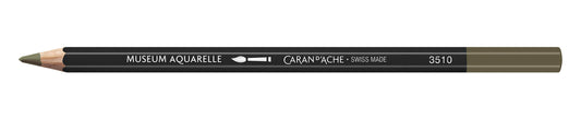 Caran d'Ache Museum Aquarelle Artist Watersoluble Pencil 548 Umber