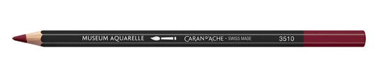 Caran d'Ache Museum Aquarelle Artist Watersoluble Pencil 599 Crimson Aubergine