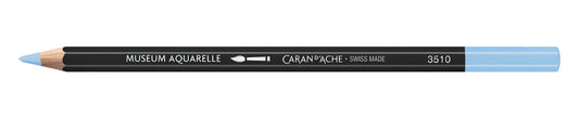 Caran d'Ache Museum Aquarelle Artist Watersoluble Pencil 661 Light Cobalt Blue