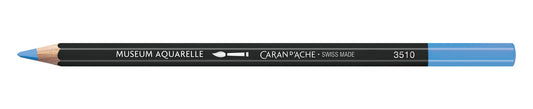 Caran d'Ache Museum Aquarelle Artist Watersoluble Pencil 662 Genuine Cobalt Blue