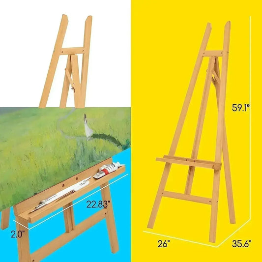 Meeden Basic Large A-Frame Easel ES-6033-YM