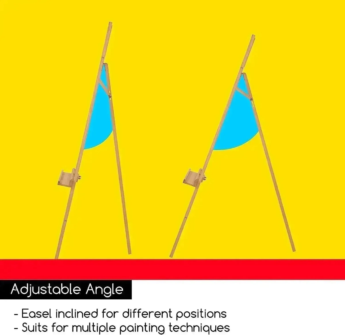 Meeden Basic Large A-Frame Easel ES-6033-YM