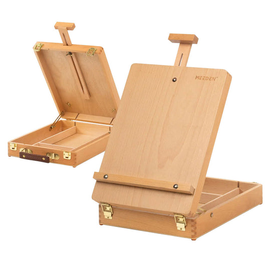 Meeden Beech Sketch Box Easel AFB6060-YM