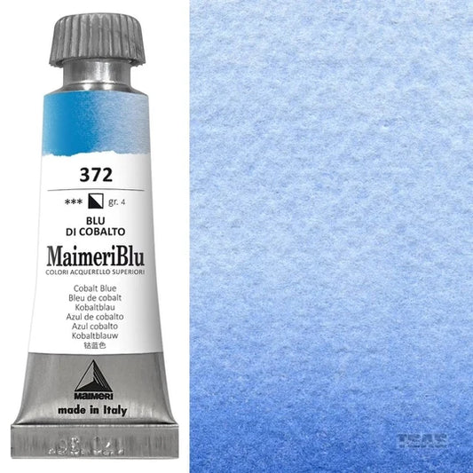 Maimeri Blu Watercolour 12ml Series 4 Cobalt Blue 372