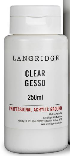 Langridge Clear Gesso 250ml