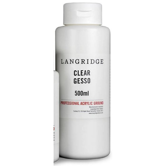 Langridge Clear Gesso 500ml
