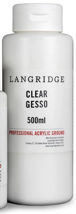 Langridge Clear Gesso 500ml