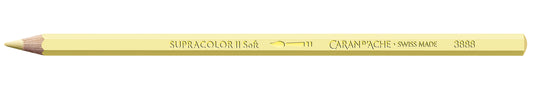 Caran d'Ache Supracolor Soft Watersoluble Pencil 011 Pale Yellow