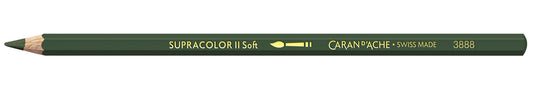 Caran d'Ache Supracolor Soft Watersoluble Pencil 019 Olive Black