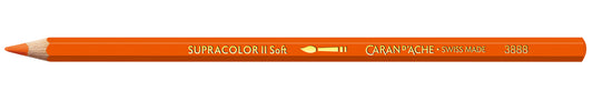 Caran d'Ache Supracolor Soft Watersoluble Pencil 040 Reddish Orange