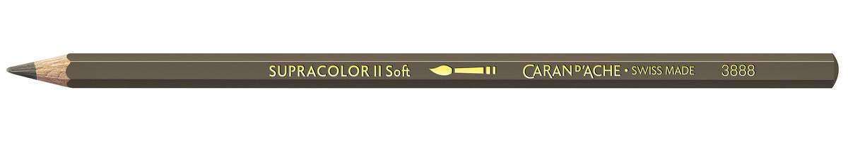 Caran d'Ache Supracolor Soft Watersoluble Pencil 045 Vandycke Brown