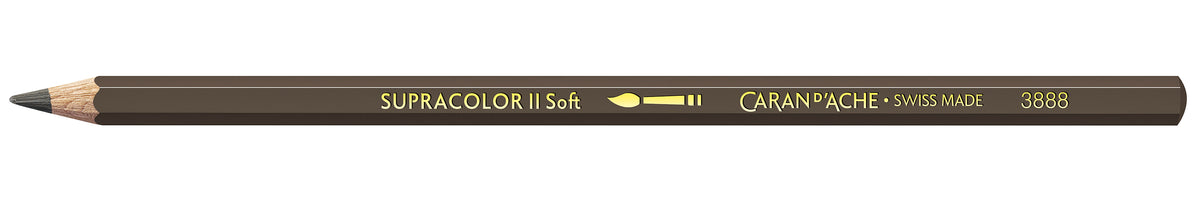 Caran d'Ache Supracolor Soft Watersoluble Pencil 049 Raw Umber