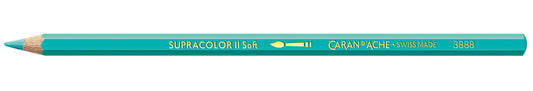 Caran d'Ache Supracolor Soft Watersoluble Pencil 191 Turquoise Green