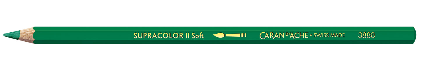 Caran d'Ache Supracolor Soft Watersoluble Pencil 210 Emerald Green