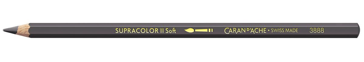 Caran d'Ache Supracolor Soft Watersoluble Pencil 407 Sepia