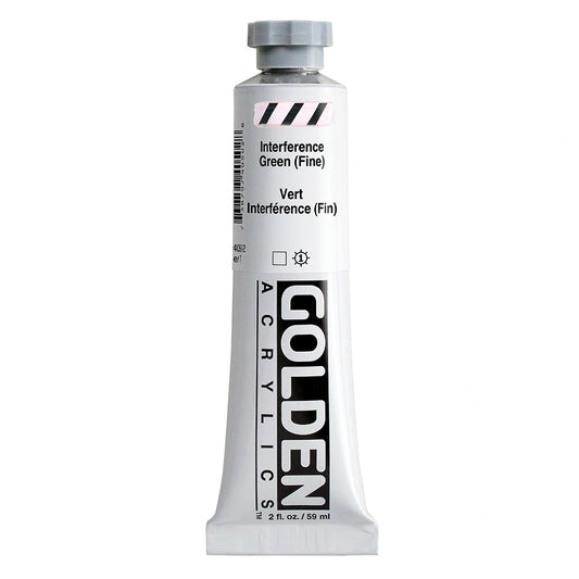 Golden Heavy Body Acrylic 59ml Interference Green (Fine)