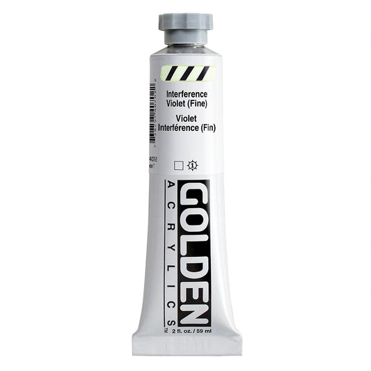 Golden Heavy Body Acrylic 59ml Interference Violet (Fine)