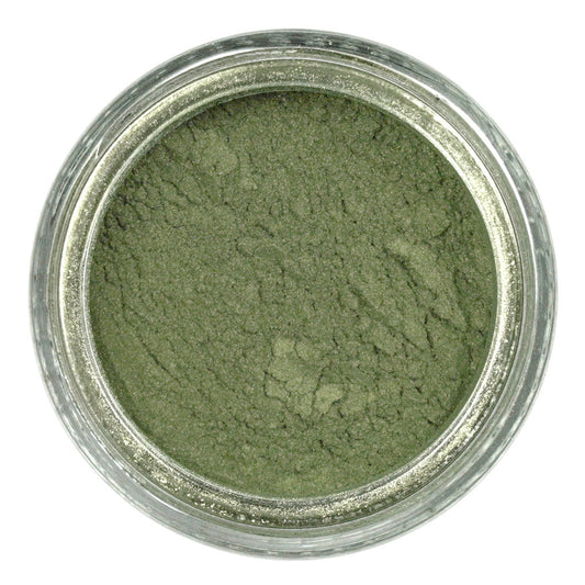 Langridge Dry Pigment 120ml Iridescent Bronze Green