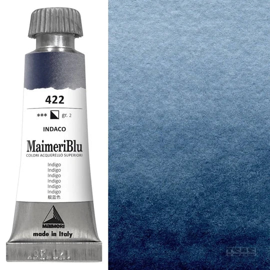 Maimeri Blu Watercolour 12ml Series 2 Indigo 422