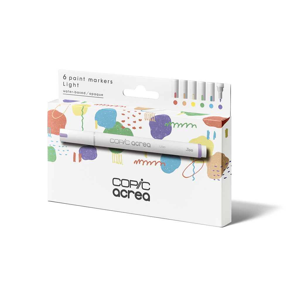 Copic Acrea Paint Marker Set 6 Light