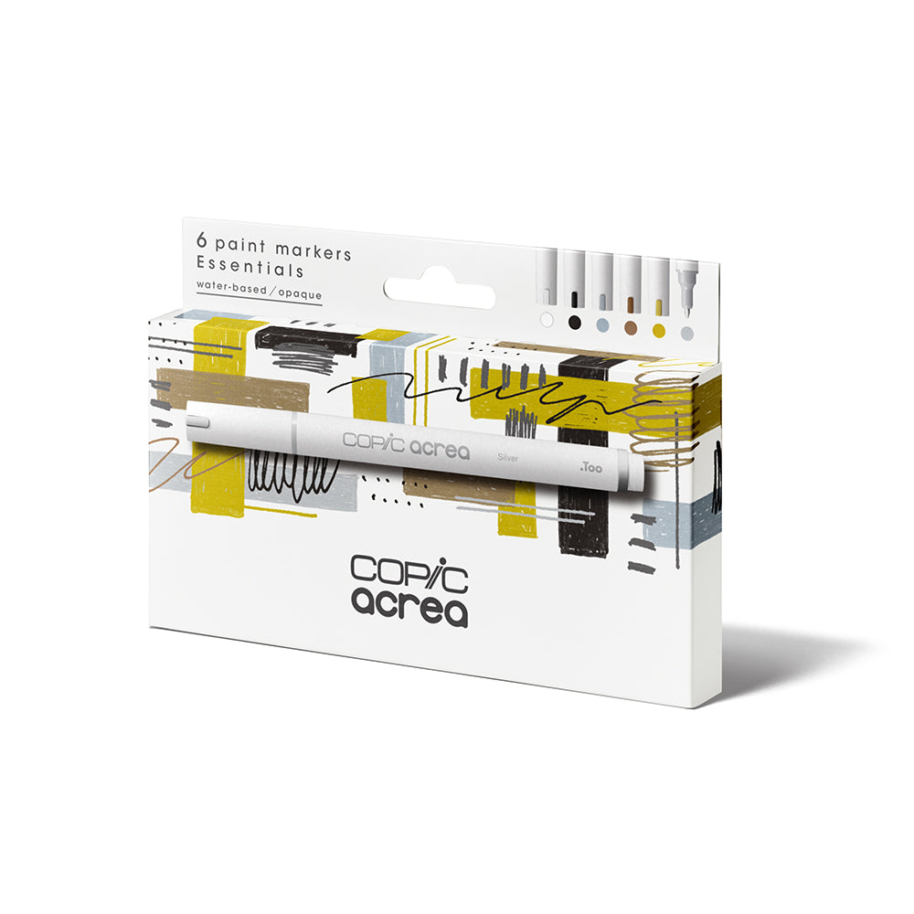 Copic Acrea Paint Marker Set 6 Essentials