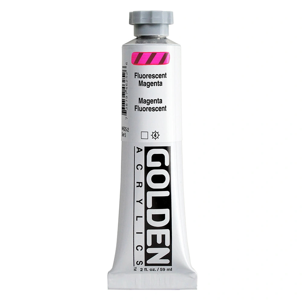 Golden Heavy Body Acrylic 59ml Fluorescent Magenta