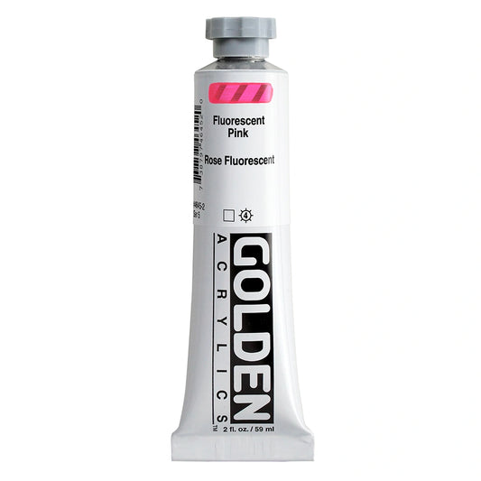 Golden Heavy Body Acrylic 59ml Fluorescent Pink