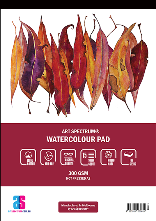 Art Spectrum Watercolour Pad 300gsm A2 Hot Pressed