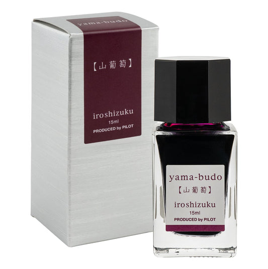 Pilot Iroshizuku Mini Ink 15ml Yama-budo / Crimson Glory Vine