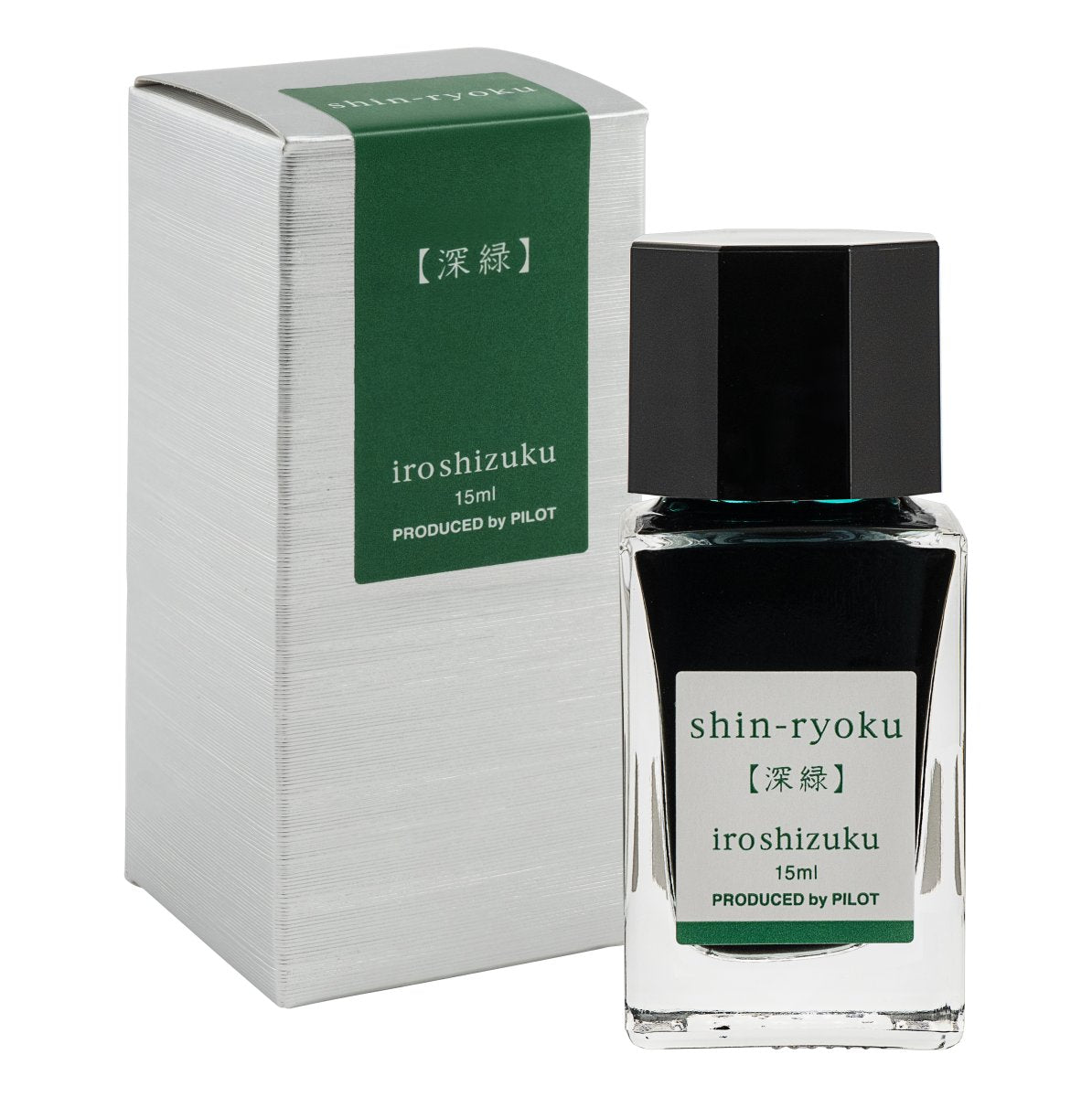Pilot Iroshizuku Mini Ink 15ml Shin-ryoku / Forest Green
