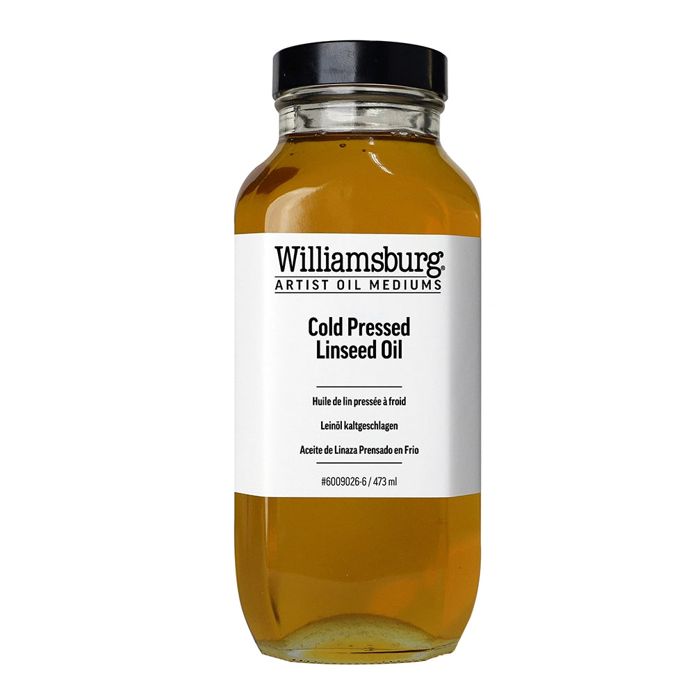 Williamsburg Cold Pressed Linseed Oil 473ml