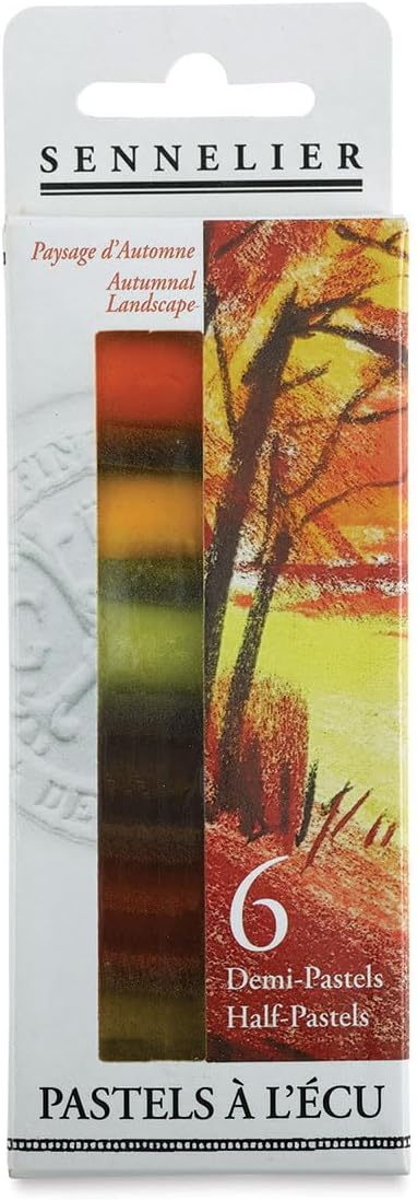 Sennelier 6 Half Soft Pastel Autumn Landscape set