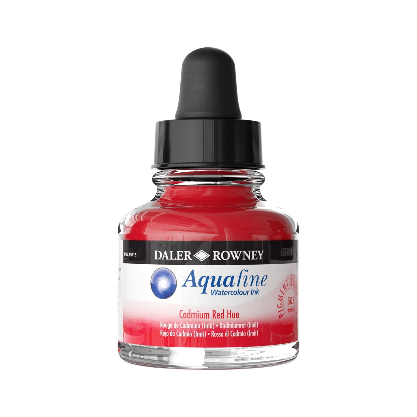 Daler Aquafine Ink 29.5ml 503 Cadmium Red Hue