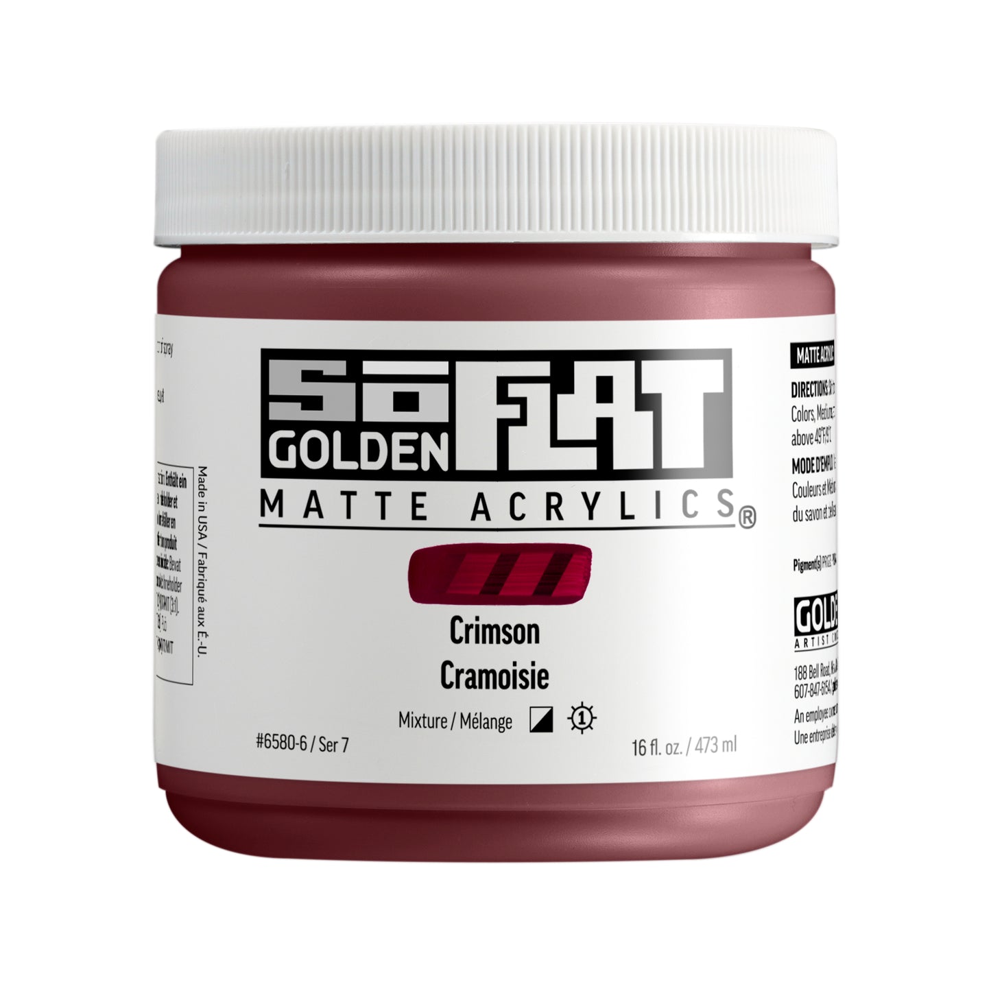 Golden SoFlat 473ml Crimson