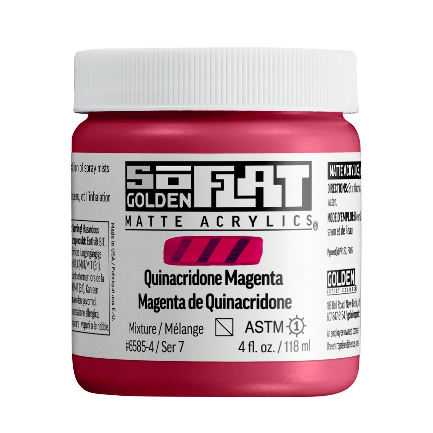 Golden SoFlat 118ml Quinacridone Magenta