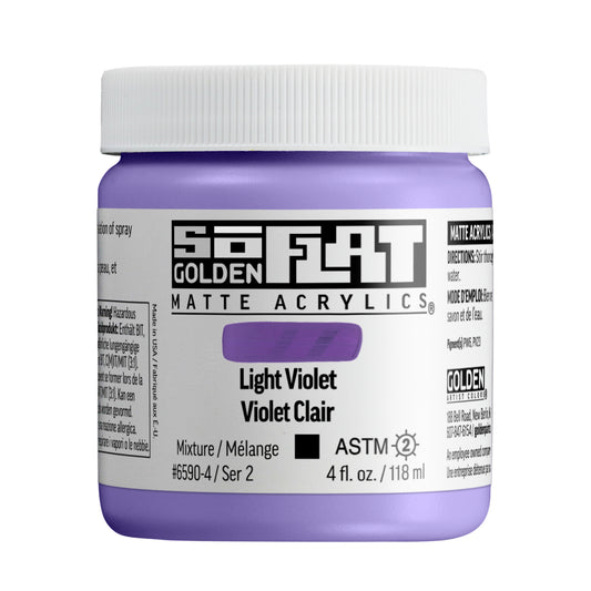 Golden SoFlat 118ml Light Violet