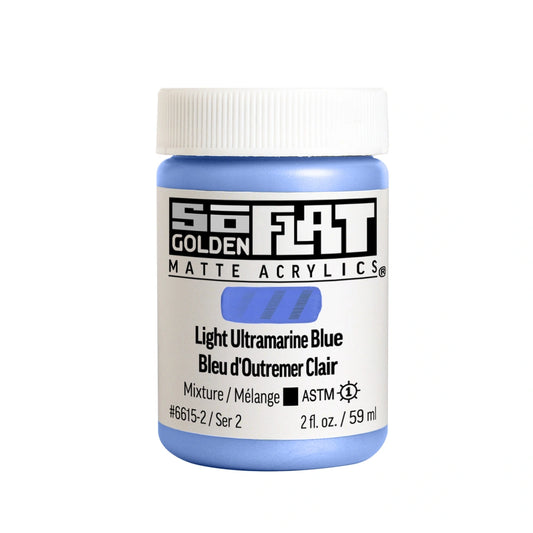 Golden SoFlat 59ml Light Ultramarine Blue