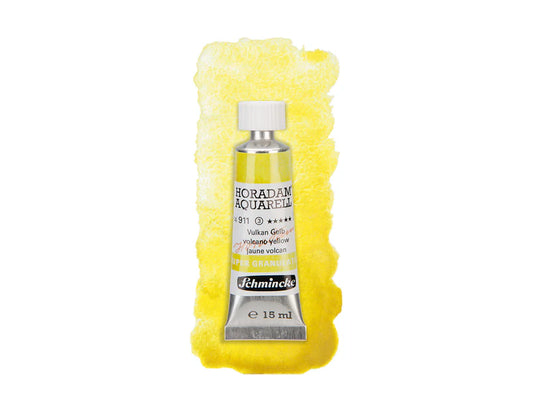 Schmincke Horadam Watercolour Supergranulating 15ml 911 Volcano Yellow