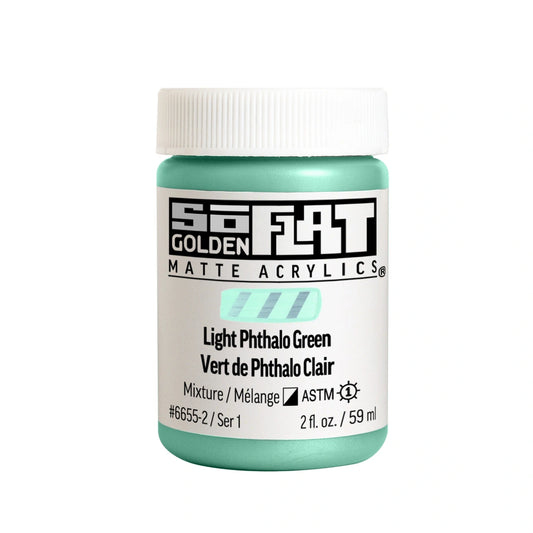 Golden SoFlat 59ml Light Phthalo Green