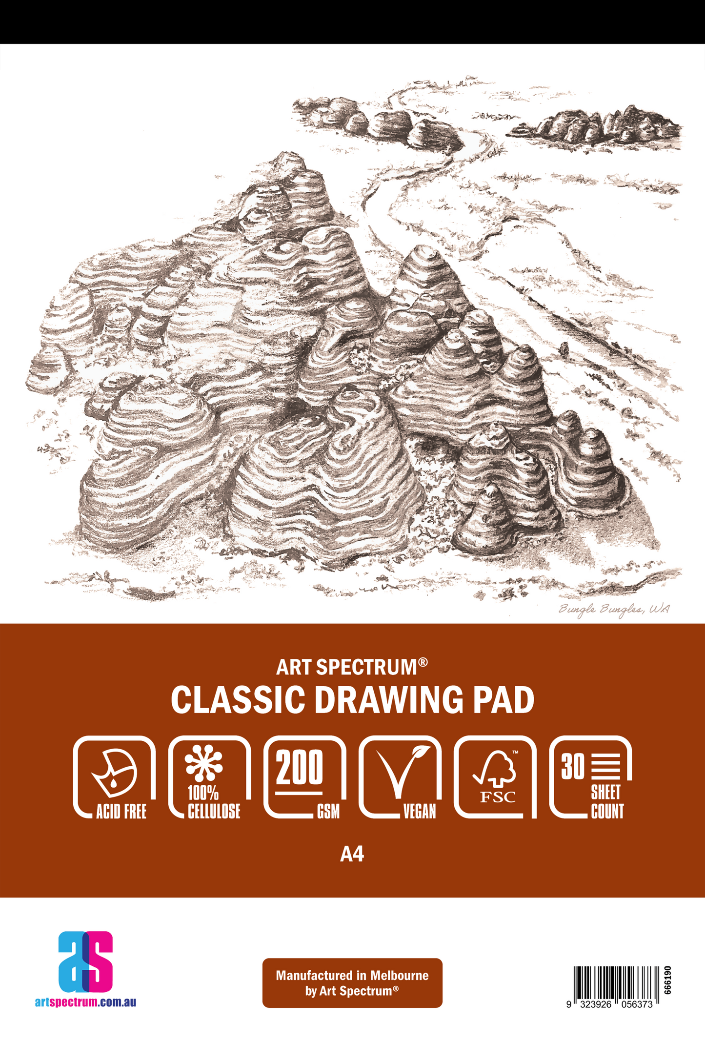 Art Spectrum Classic Drawing Pad 200gsm A4