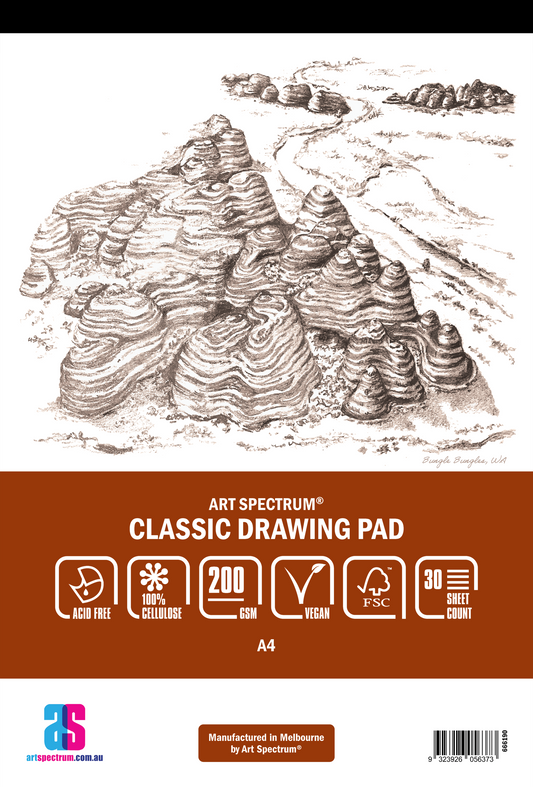 Art Spectrum Classic Drawing Pad 200gsm A4