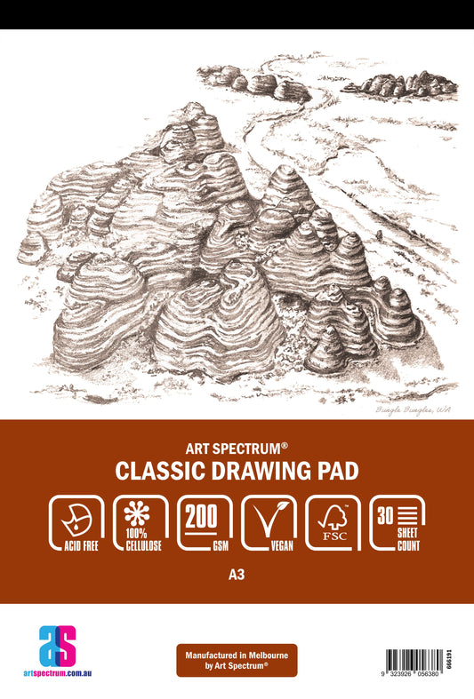 Art Spectrum Classic Drawing Pad 200gsm A3