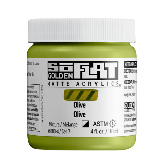 Golden SoFlat 118ml Olive