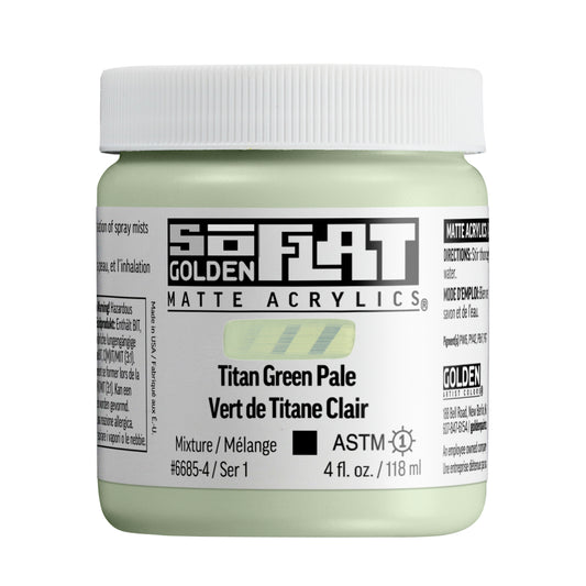 Golden SoFlat 118ml Titan Green Pale