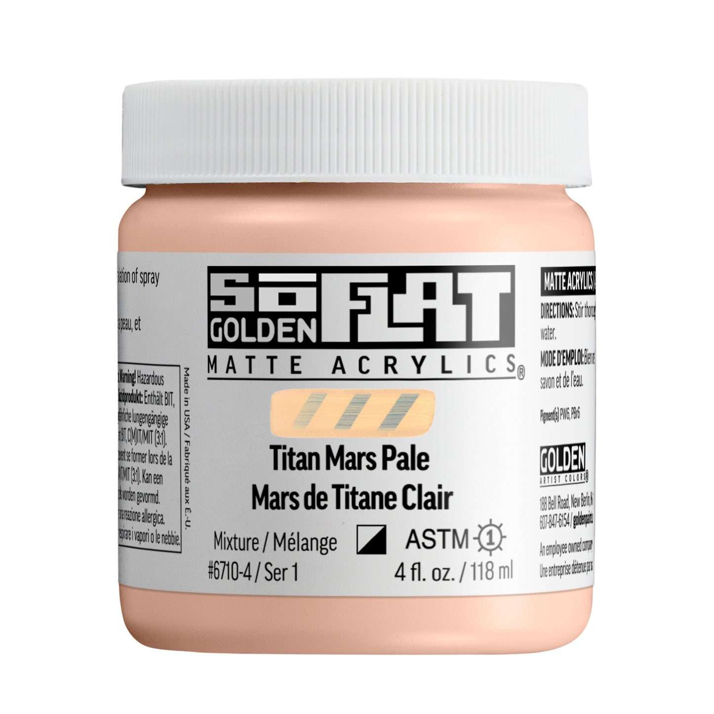 Golden SoFlat 118ml Titan Mars Pale