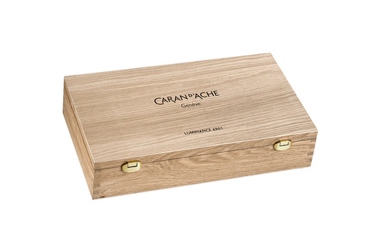 Luminance 6901 Wooden Box Set 100 Caran d'Ache | 6901.900 (112 Pencils)