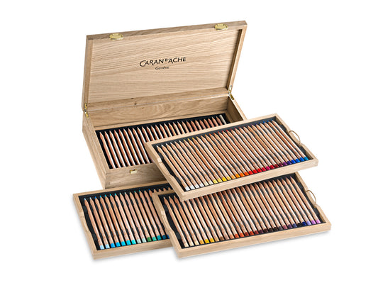 Luminance 6901 Wooden Box Set 100 Caran d'Ache | 6901.900 (112 Pencils)