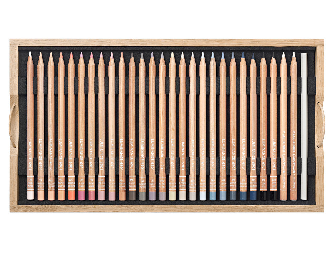 Luminance 6901 Wooden Box Set 100 Caran d'Ache | 6901.900 (112 Pencils)